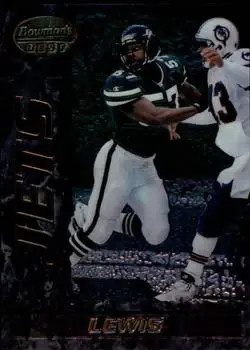 1995 Bowman's Best #21 - Mo Lewis - New York Jets