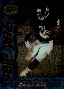 1995 Bowman's Best #21 - Rashaan Salaam - Chicago Bears