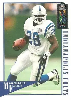 1995 Classic NFL Experience #41 - Marshall Faulk - Indianapolis Colts