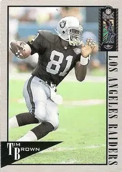 1995 Classic NFL Experience #47 - Tim Brown - Los Angeles Raiders 1995 Classic NFL Experience #47 - Tim Brown - Los Angeles Raiders