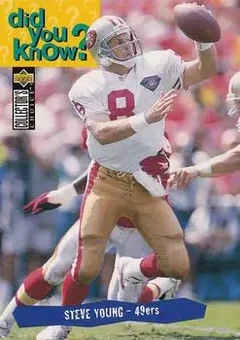1995 Collector's Choice #43 - Steve Young - San Francisco 49ers