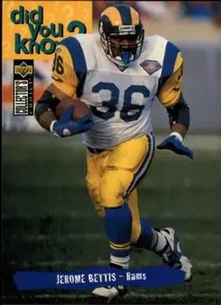 1995 Collector's Choice #45 - Jerome Bettis - St. Louis Rams