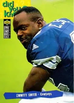1995 Collector's Choice #50 - Emmitt Smith - Dallas Cowboys
