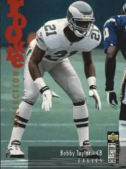 1995 Collector's Choice Update #U46 - Bobby Taylor - Philadelphia Eagles - Front