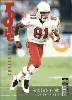 1995 Collector's Choice Update #U48 - Frank Sanders - Arizona Cardinals