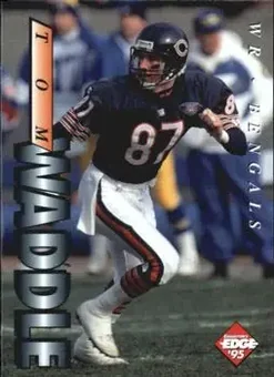 1995 Collector's Edge #41 - Tom Waddle - Cincinnati Bengals