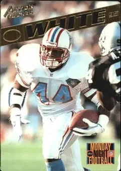 1995 Action Packed Monday Night Football #52 - Lorenzo White - Cleveland Browns