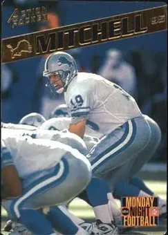 1995 Action Packed Monday Night Football #53 - Scott Mitchell - Detroit Lions
