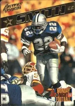 1995 Action Packed Monday Night Football #55 - Emmitt Smith - Dallas Cowboys