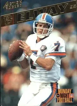 1995 Action Packed Monday Night Football #58 - John Elway - Denver Broncos