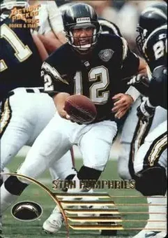1995 Action Packed Rookies & Stars #52 - Stan Humphries - San Diego Chargers
