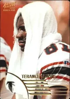 1995 Action Packed Rookies & Stars #56 - Terance Mathis - Atlanta Falcons