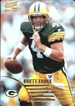 1995 Action Packed Rookies & Stars #60 - Brett Favre - Green Bay Packers
