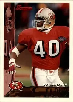1995 Bowman #55 - William Floyd - San Francisco 49ers