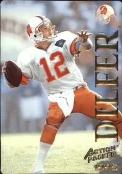 1995 Action Packed #55 - Trent Dilfer - Tampa Bay Buccaneers