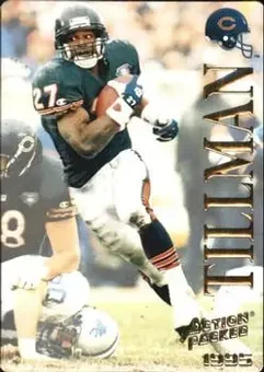 1995 Action Packed #58 - Lewis Tillman - Chicago Bears