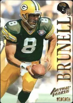 1995 Action Packed #59 - Mark Brunell - Jacksonville Jaguars