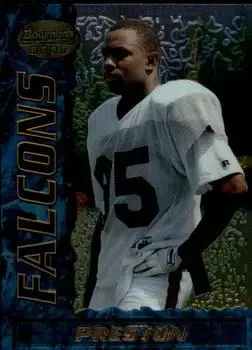 1995 Bowman's Best #26 - Roell Preston - Atlanta Falcons