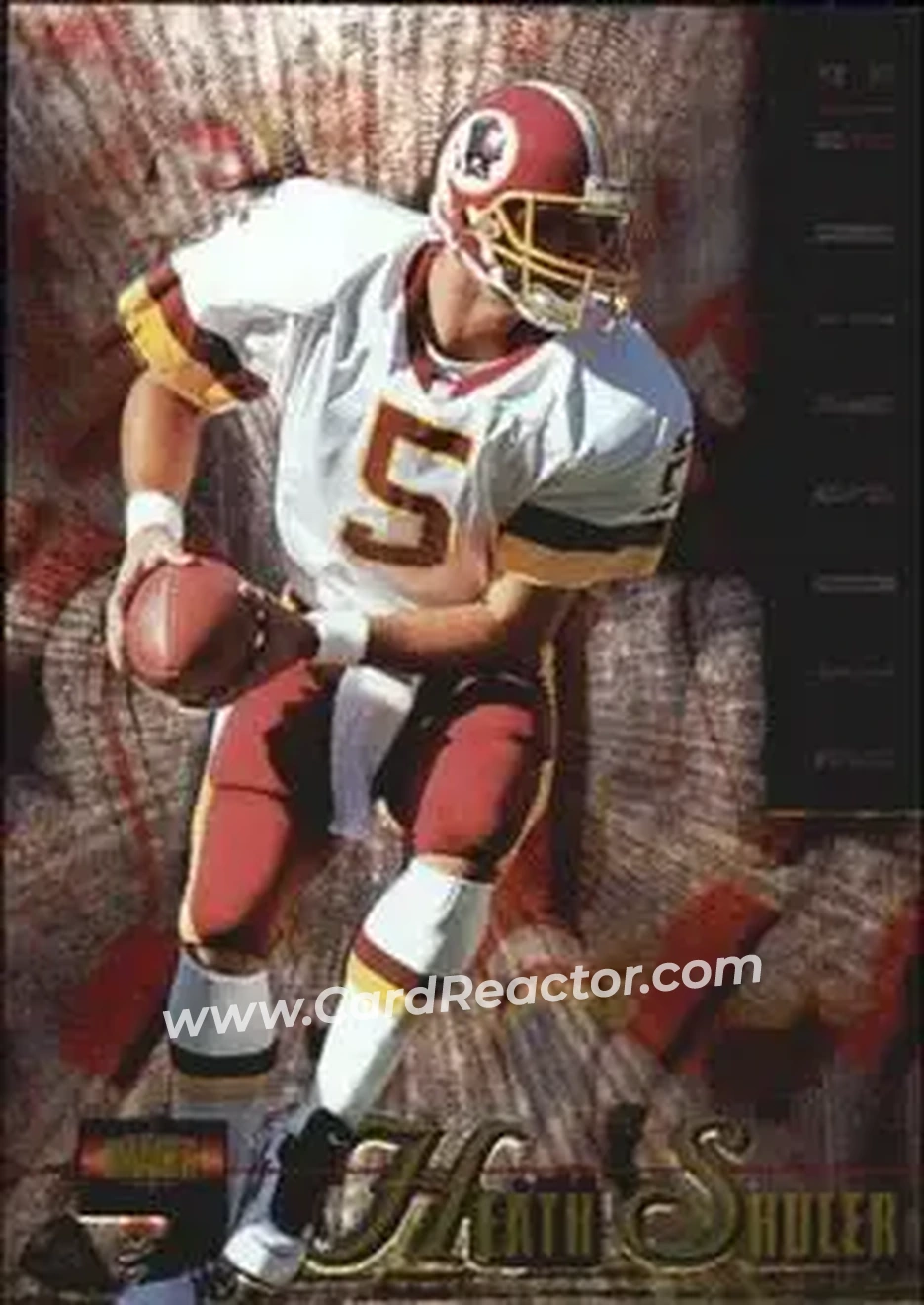 1995 Classic Images Limited #54 - Heath Shuler - Washington Redskins