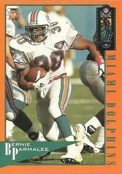 1995 Classic NFL Experience #55 - Bernie Parmalee - Miami Dolphins