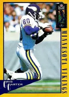 1995 Classic NFL Experience #57 - Cris Carter - Minnesota Vikings 1995 Classic NFL Experience #57 - Cris Carter - Minnesota Vikings