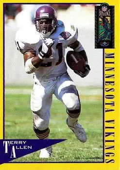 1995 Classic NFL Experience #58 - Terry Allen - Minnesota Vikings