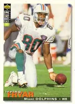 1995 Collector's Choice #53 - Irving Fryar - Miami Dolphins - Front