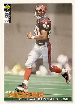 1995 Collector's Choice #56 - Carl Pickens - Cincinnati Bengals 1995 Collector's Choice #56 - Carl Pickens - Cincinnati Bengals