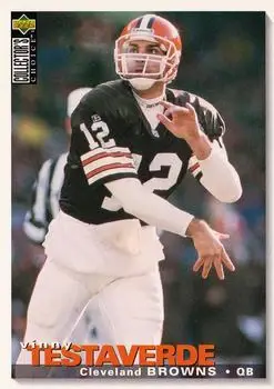1995 Collector's Choice #57 - Vinny Testaverde - Cleveland Browns
