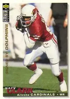 1995 Collector's Choice #65 - Gary Clark - Miami Dolphins
