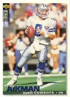 1995 Collector's Choice #66 - Troy Aikman - Dallas Cowboys