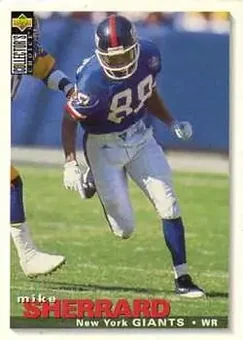 1995 Collector's Choice #67 - Mike Sherrard - New York Giants