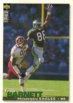 1995 Collector's Choice #68 - Fred Barnett - Philadelphia Eagles
