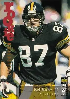 1995 Collector's Choice Update #U50 - Mark Bruener - Pittsburgh Steelers