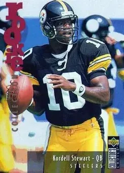 1995 Collector's Choice Update #U51 - Kordell Stewart - Pittsburgh Steelers