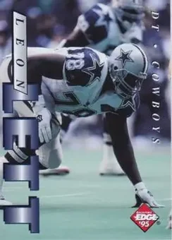 1995 Collector's Edge #54 - Leon Lett - Dallas Cowboys