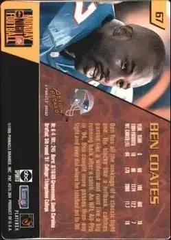 1995 Action Packed Monday Night Football #67 - Ben Coates - New England Patriots