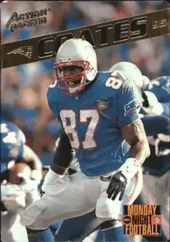 1995 Action Packed Monday Night Football #67 - Ben Coates - New England Patriots