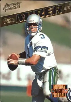 1995 Action Packed Monday Night Football #68 - Rick Mirer - Seattle Seahawks - Front
