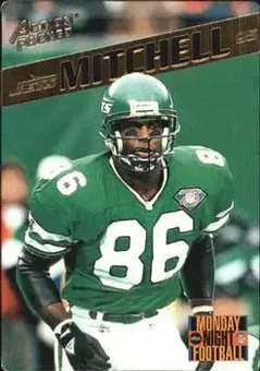 1995 Action Packed Monday Night Football #69 - Johnny Mitchell - New York Jets