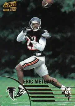 1995 Action Packed Rookies & Stars #69 - Eric Metcalf - Atlanta Falcons