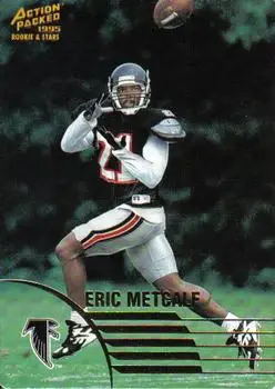 1995 Action Packed Rookies & Stars #69 - Eric Metcalf - Atlanta Falcons