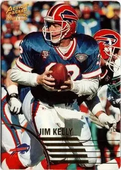 1995 Action Packed Rookies & Stars #70 - Jim Kelly - Buffalo Bills