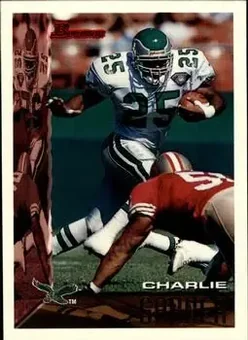 1995 Bowman #68 - Charlie Garner - Philadelphia Eagles 1995 Bowman #68 - Charlie Garner - Philadelphia Eagles