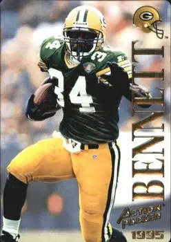 1995 Action Packed #68 - Edgar Bennett - Green Bay Packers