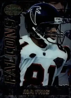 1995 Bowman's Best #34 - Terance Mathis - Atlanta Falcons