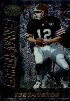 1995 Bowman's Best #38 - Vinny Testaverde - Cleveland Browns