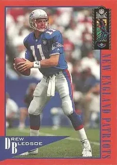 1995 Classic NFL Experience #62 - Drew Bledsoe - New England Patriots