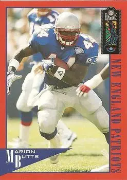 1995 Classic NFL Experience #63 - Marion Butts - New England Patriots