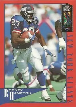 1995 Classic NFL Experience #69 - Rodney Hampton - New York Giants